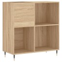  Hifi benk sonoma eik 84,5x38x89 cm konstruert tre