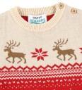 Jule-Sweaters Genser - Strikk - Den perfekte julen - Jule-Sweater - 1-2 år (80-92) - Genser Beige Brun Rød
