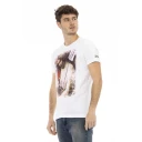 Trussardi Herre Topper Hvit 3XL,