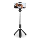 Tech-Protect L01D Selfie Rod med Trådløs Knapputløser og Stativ Svart