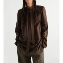 Lemaire Dame Bluser & Skjorter Brun XS,
