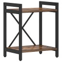  Bokhylle Røkt eik 40 x 30 x 48,5 cm Konstruert tre
