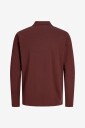 Jack & Jones   Langermet pologenser Jprblaethan Ls Zip Polo   Rød