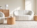 2 seters sofa Malung   Off White