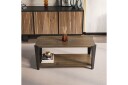 Dargaville Stuebord 91 cm - Valnøtt/Sort