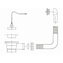 Intra Bunnventil for Vaskekar med Overløp 1 1/4"