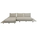 Cane line Sticks sofa m/ sjeselong Alu/sand
