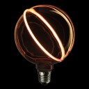 Dekor LED Globepære E27 130MM NERO 4W 1800K Dimbar