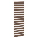  Sebragardin brun 75x230 cm stoff bredde 70,9 polyester