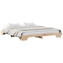  Sengestamme Naturlig Massivt furutre 200 x 200 cm Holdbar