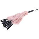 Sex & Mischief Brat Flogger i Imitert Skinn - Lyserosa