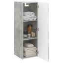  Vegghengt Badskap Betonggrå 33 x 34,5 x 60 cm Konstruert tre