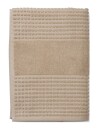 Juna Check Håndklæde Beige Juna SAND 70X140CM