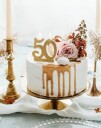 Glitrende 50 Års Bursdagslys