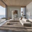Ryetepper   Cremona Natural Cotton Shaggy taupe Størrelse: 160 x 230 cm