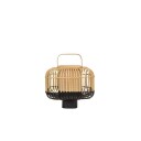 Forestier - Bamboo Square Bordlampe S Black
