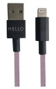 Design Letters - Tech Favourite kabel lightning 1m lavender