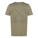Off White Herre Topper Grønn S,