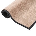 vidaXL Dørmatte beige 40x60 cm