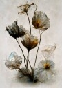 Ethereal Blooms Plakat / 50x70