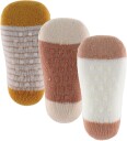 LIEWOOD Eloy Sokker Baby 3 pakning Peach/Sandy mix 17 18