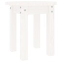 vidaXL Salongbord hvit Ø 35x35 cm heltre furu