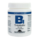 Natur Drogeriet Natur-Drogeriet B1 Vitamin 25 Mg 100 Tabletter