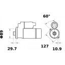 MAHLE MS 645 Starter