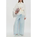 MM6 Maison Margiela, Dame, Jeans, Blå, W27,