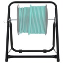  Slangespolestativ 48 cm 45 kg svart pulverlakkert stål 156041