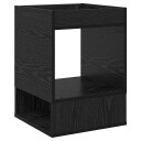vidaXL Avlastningsbord Svart Eik 40 x 40 x 56 cm Konstruert tre