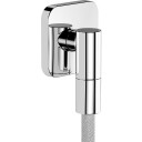 Hansgrohe FixFit Fine Q slangeuttak, krom