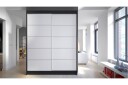 Garderobe Camino LED-belysning - Svart/Hvit