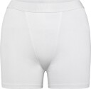 CDLP Lyocell Womens Boxer Brief   White   WHITE   XS