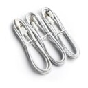 ELETRA USB-LIGHTNING KABEL 2 M 3 PCS, HVIT