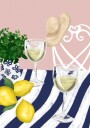 Summer Drinks and Lemons Plakat / 30x40