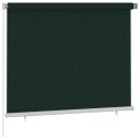 vidaXL Utendørs rullegardin 185 (B) x 140 (H) cm mørkegrønn HDPE