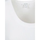 Alaïa Dame Topper Hvit S,