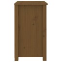 vidaXL Nattbord honningbrun 50x35x61,5 cm heltre furu