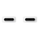 Samsung 3A USB-C til USB-C Kabel 1,8m Hvit