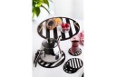 Trebrett & Glassunderlegg 8-pk - Svart/Hvit