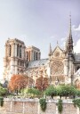 Notre Dame Side Plakat Plakat / 21x30cm