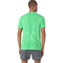 Asics Road Seamless Ss Top - Green - L