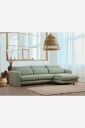 Hanah Home   Hjørnesofa høyre   Maisy   Grønn