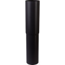 Plastmo nedløpsrør   rett Ø90mm svart black 90 mm x 380 mm