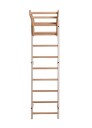 BenchK 711W ribbevegg med pull ups bar i tre