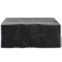 vidaXL Hagemøbeltrekk 2 stk 6 personer polyrotting 10 maljer 240x140cm
