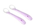 Kidsme Silicone spoon Lavendel 2 pack KIDS140308LA