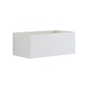Dansani Inzo Classic Servantskap 1 Skuff B60 120xh32xd44cm Sand Matt / 100cm Stripet