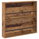 vidaXL Magasinreol Gammelt tre 80 x 12 x 70 cm Konstruert tre